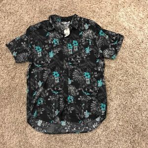 VANS Men’s Tropical Button Up Shirt Size M